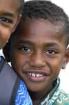 Denarau Island, Viti Levu, Fiji: two young boys - photo by B.Cain