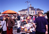 Finland - Kuopio  (Ita-Suomen Laani): market and city hall (photo by F.Rigaud)