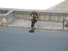 France - PACA - Vaucluse department - Avignon - acordeon player - street musician - photo by D.Hicks