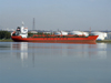 Le Havre, Seine-Maritime, Haute-Normandie, France: Kaliope Chemical Tanker, starboard - Polsteam lines - photo by A.Bartel