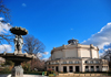 Paris, France: Circus fountain and Marigny Theatre - architects Charles Garnier and douard Niermans - Carr Marigny, Champs-lyses - 8e arrondissement - photo by M.Torres