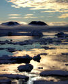 84 Franz Josef Land: Sunset scenic - photo by B.Cain