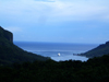 French Polynesia - Moorea / MOZ (Society islands, iles du vent): cruise ship entering Cook's bay - photo by R.Ziff