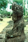 French Polynesia - Nuku Hiva island - Marquesas: Tohua Hikokua - tiki (photo by G.Frysinger)