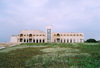 Vulcanesti, Gagauzia, Moldova: arches - Soviet architecture of the 1980s - photo by M.Torres