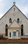 Banjul, The Gambia: Wesley Cathedral, the Methodist Church - built in 1834 - Macoumba Jallow street, former Dobson Street - photo by M.Torres