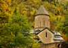 Timotesubani, Borjomi district, Samtskhe-Javakheti region, Georgia: Timotesubani Church of the Virgin - awarded the Europa Nostra medal in 2006 - photo by N.Mahmudova