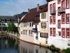 Bad Kreuznach - Rhineland-Palatinate / Rheinland-Pfalz, Germany / Deutschland: canal view - photo by Efi Keren