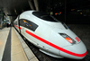 Frankfurt am Main, Germany: ICE train at the airport railway station - Flughafen Fernbahnhof - photo by M.Torres