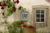 Gotland island: window and mailbox - 'she wrote a long letter on short piece of paper' - photo by C.Schmidt