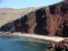 Greek islands - Santorini / Thira: Red Beach - photo by R.Wallace