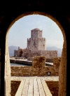 Greece - Korni ( Peloponnese): Bourzi tower from the Venetian fortress - photo by T.Marshall