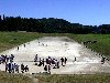 Greece - Arhea Olympia / Olimbia (Ilia - Peloponnese peninsula): in the stadium - Unesco world heritage site (photo by Alex Dnieprowsky)