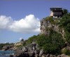 Guadeloupe / Guadalupe / Guadelupe - Sainte-anne - Durivage: La Toubana Restaurant from the beach (photographer: R.Ziff)