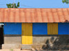 Fort-Libert, Nord-Est Department, Haiti: native architecture at the Place d'Armes - photo by M.Torres