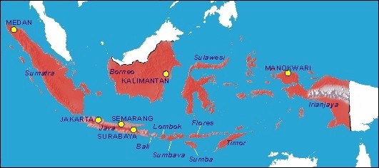 Malaria map - This map is only intended as a guide since mosquitoes do not respect boundaries and the risk areas shown may not be exact.