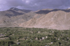 India - Ladakh - Jammu and Kashmir - Leh: the capital of 'Little Tibet' seen from above - photo by W.Allgwer