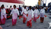 Indonesia - Ambon island (Leasi islands, Moluccas): dance - photo by G.Frysinger