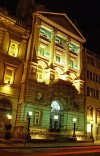 Ireland - Dublin / Baile Atha Cliath / DUB : Ulster Bank - at night (photo by Pierre Jolivet)