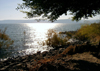 Israel - Sea of Galilee / Lake Tiberias: fall - called 'Sea of Kinneret' in the Bible - photo by E.Keren