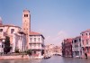 Venice / Venezia (Venetia / Veneto): off peak on Canale de Cannaregio - ponte delle Guglie (photo by Miguel Torres)