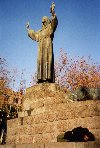 Italy / Italia - Rome: S. Francesco de Assisi and the indigent - Porta S. Giovanni - photo by M.Torres