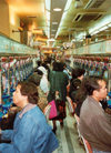 Tokyo: staring at a Patchinko parlour (photo by M.Torres)