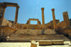 Jerash - Jordan: stairway off the North Decumanus, leading to the North Theatre - Roman city of Gerasa - photo by M.Torres