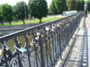 Kaliningrad / Koenigsberg, Russia: Honey bridge - railing with padlocks / Honig Brcke - Gelnder mit Vorhngeschloessern - photo by P.Alanko