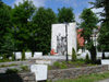 Kaliningrad / Koenigsberg, Russia:silver statue / Soviet monument / Sowjet-Denkmals - photo by P.Alanko