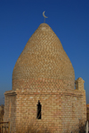 Kazakhstan, Shelek, Almaty province: Muslim cemetery - beehive shaped tomb - photo by M.Torres