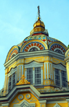 Kazakhstan, Almaty: Holy Ascension Russian Orthodox Cathedral - main dome - photo by M.Torres