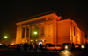 Kazakhstan, Almaty: Almaty Opera and Ballet Theater - at night - photo by M.Torres