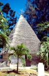 East Africa - Kenya - Malindi / Melinde, Coast province: Portuguese chapel with an African touch / Capela Portuguesa - photo by F.Rigaud