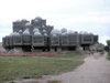 Kosovo - Pristina: the University library - photo by A.Kilroy