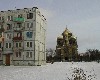 Latvia - Liepaja: Russian Orthodox cathedral of Saint Nicholas and Nikita Sergeevich Khruschev's Soviet flats - Tosmare area  (Liepaja municipality - Kurzeme) - photo by A.Dnieprowsky