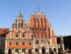 Latvia / Latvija - Riga: House of the Blackheads' House - Ratslaukums / Melngalvju Nams - Mannerism (photo by J.Kaman)