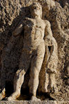 Lebanon, Baalbek: detail of carving - UNESCO World Heritage Site - photo by J.Pemberton