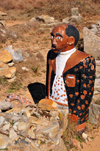 Thaba Bosiu, Lesotho: tomb - Tobo Mokhachane, 1886 Bosiu - photo by M.Torres