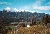 Liechtenstein - Triesen: wooden church among the vineyards - chapell of St. Mamerten (photo by M.Torres)