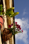 Lithuania - Vilnius: balconies of the old town - photo by Sandia