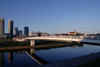 Lithuania - Vilnius: new business area, across the river Neris - photo by Sandia