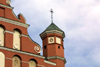 Lithuania - Vilnius: Bernardine Church of St. Francis - Bernardines - Maironio gatve - gable detail / Bernardinu Baznycia - photo by A.Dnieprowsky