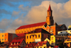 Antananarivo / Tananarive / Tana - Analamanga region, Madagascar: Eglise de Faravohitra - catholic church dedicated to John the Baptist - colline de Faravohitra - photo by M.Torres