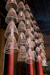 Kuala Lumpur, Malaysia: incense coils at Guandi Temple - Taoist shrine dedicated to General Kwan Ti, revered as the god of war - photo by J.Pemberton