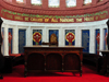 Blantyre, Malawi: St Michael and All Angels Church - altar and apse - 'My House Shall Be Called of All Nations the House of Prayer' - photo by M.Torres