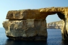 Malta - Gozo / Ghawdex: Azure window natural bridge - western coast (photo by  A.Ferrari )