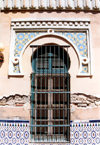 Melilla: central mosque - window detail / Mezquita central - ventana (photo by M.Torres)