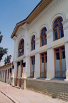 Chisinau / Kishinev, Moldova: the 'Geamgiilor' synagogue - architect T. Ghingher - Habad Liubovici Street - Sinagoga - photo by M.Torres