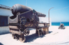 Morocco / Maroc - Tangier / Tanger: the colonial artillery still gazes over the Atlantic